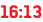 16:13
